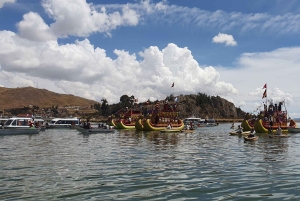 Fra Puno: Heldagstur til Uros Taquile Sillustani