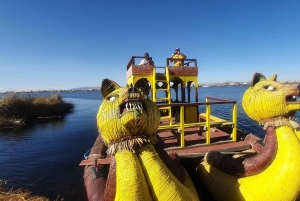 Fra Puno: Heldagstur til Uros Taquile Sillustani