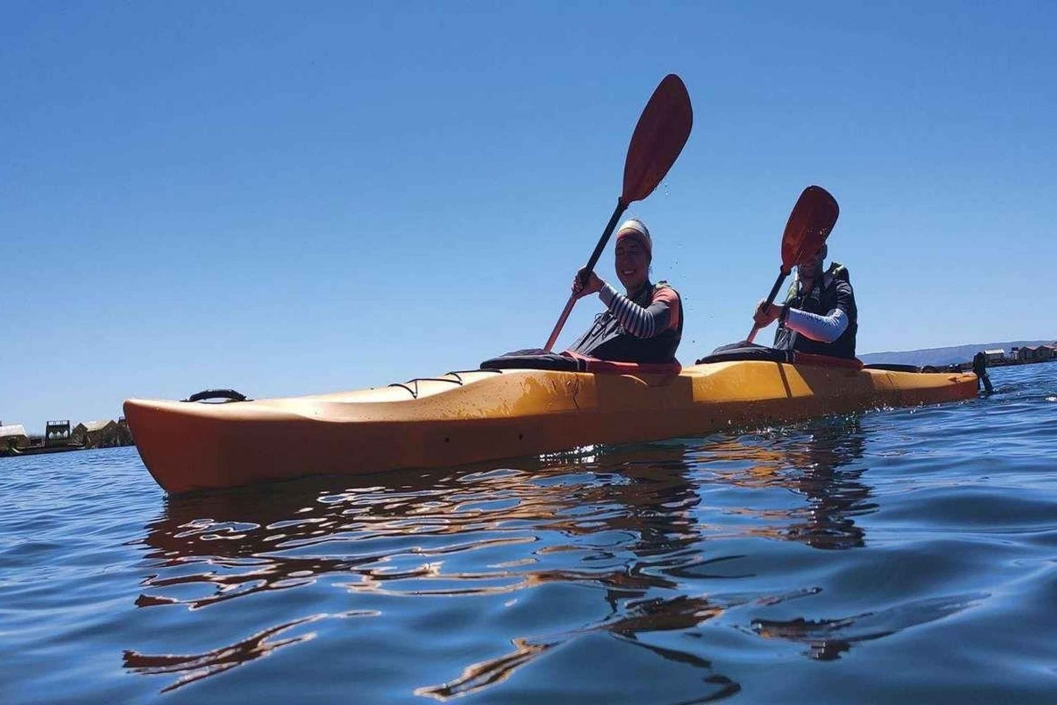 From Puno || Kayak tour to the Uros Islands || Full Day ||