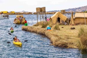 From Puno || Kayak Tour to the Uros Islands || Full Day