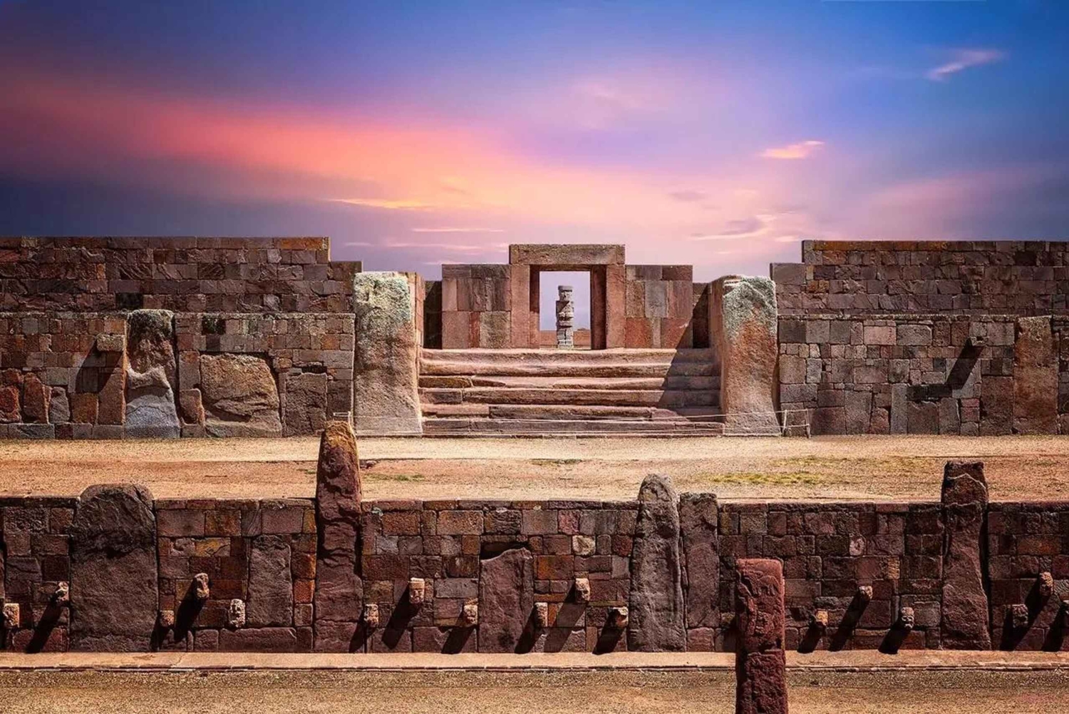 Vanuit Puno: Dagtocht La Paz & Tiwanaku