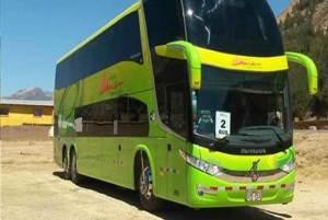 fra Puno Lake Titicaca 2 dager med buss til Cusco