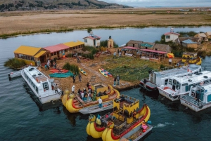 From Puno: Tour to the Uros and Taquile Islands with Lunch