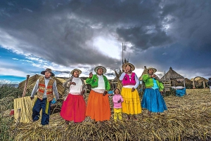 From Puno: Tour to the Uros and Taquile Islands with Lunch