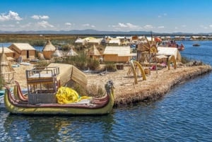 De Puno: excursão de 1 dia pelas ilhas Uros e Taquile