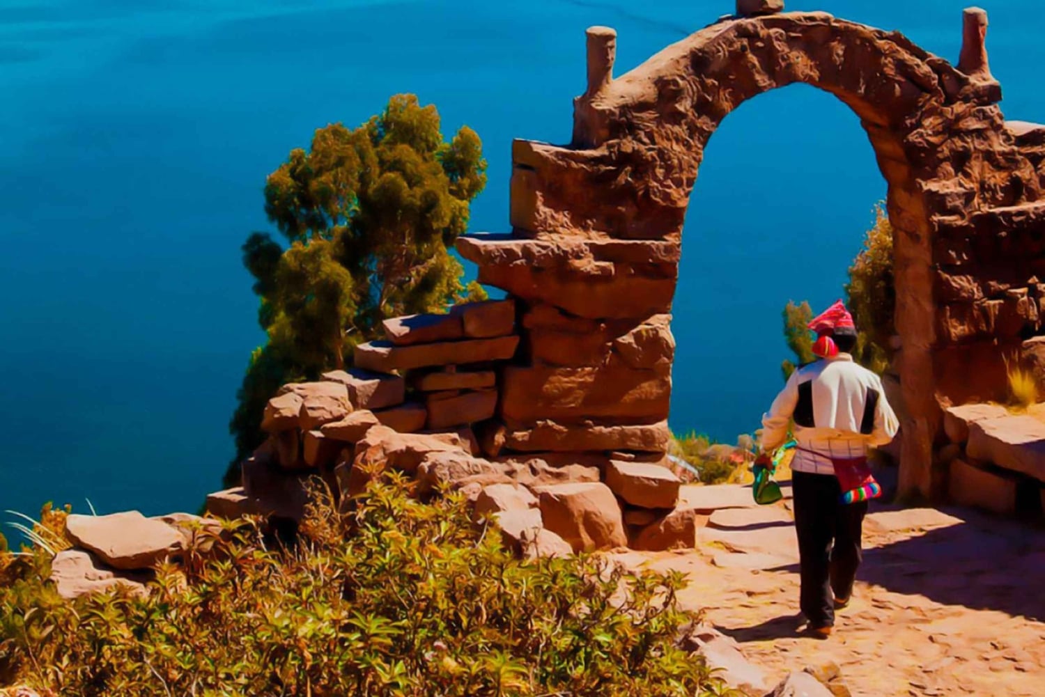 Från Puno: UROS OCH TAQUILE SPEED-BOAT TOUR (HELDAG) + VR