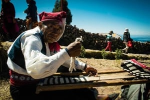 From Puno: Uros Islands and Taquile by Fast Boat with Lunch