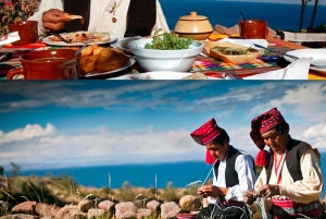 From Puno: Uros Islands and Taquile by Fast Boat with Lunch