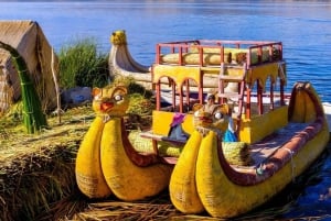 From Puno: Uros - Taquile Full Day Tour + Includes Income