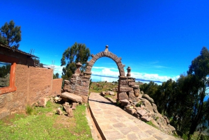 From Puno-Full day Tour Uros -Taquile Islands ( fast boat )