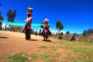 From Puno-Full day Tour Uros -Taquile Islands ( fast boat )