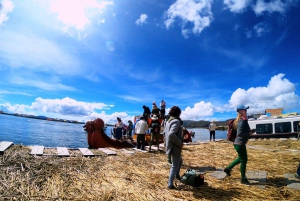 Vanuit Puno-Dagvullende tour Uros -Taquile Eilanden ( snelle boot )