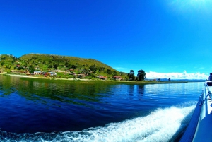 From Puno-Full day Tour Uros -Taquile Islands ( fast boat )