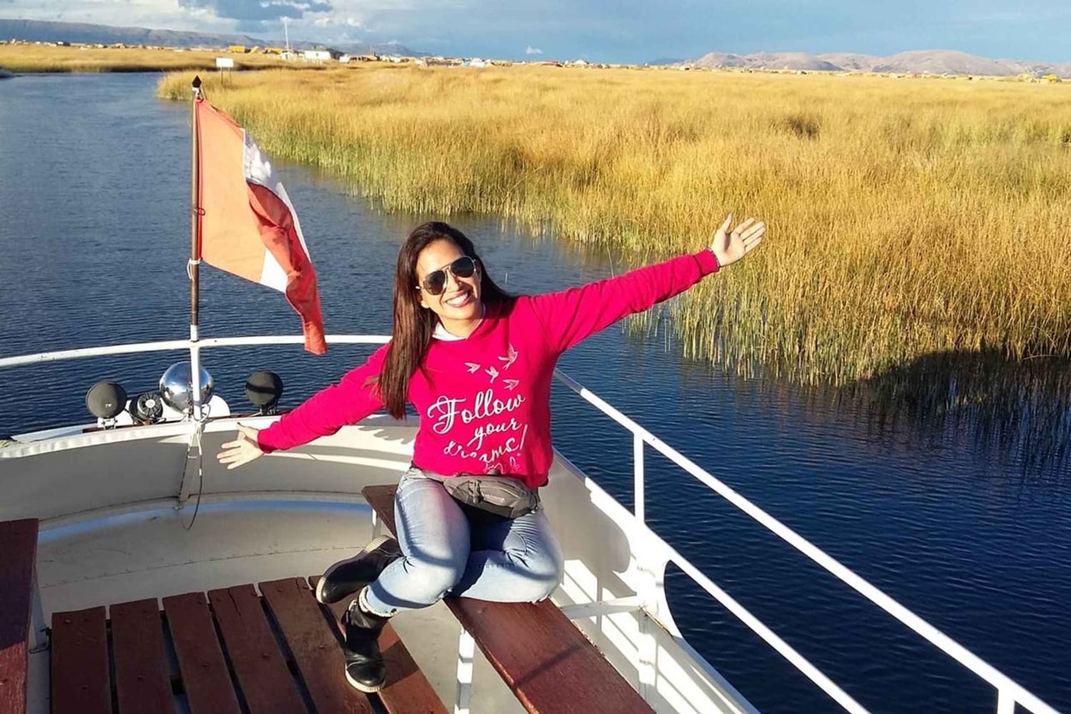 Fra Puno: Besøg øen Taquile og de lokale uroer med frokost