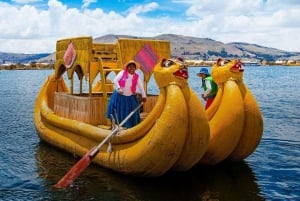 From Puno: Visit the Floating Islands of the Uros