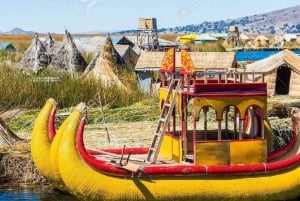 From Puno: Visit the Floating Islands of the Uros