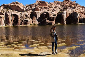 Fra San Pedro de Atacama: 3-dagers tur på saltsletten i Uyuni