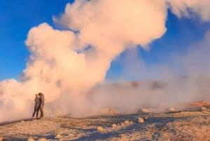 Von San Pedro de Atacama: 3-tägige Tour durch die Uyuni Salt Flats