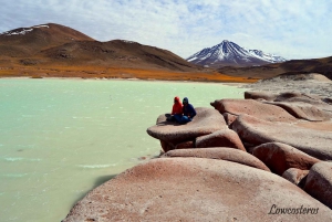 San Pedro de Atacamasta: Laguunit ja punaiset kivet