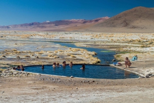 Från San Pedro de Atacama: Uyuni saltslätt 4 dagar