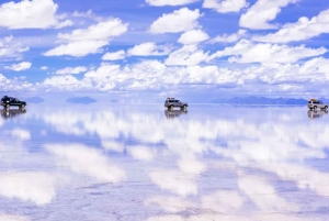 Z Uyuni: 1-dniowa wycieczka rowerowa do Salar de Uyuni + lunch