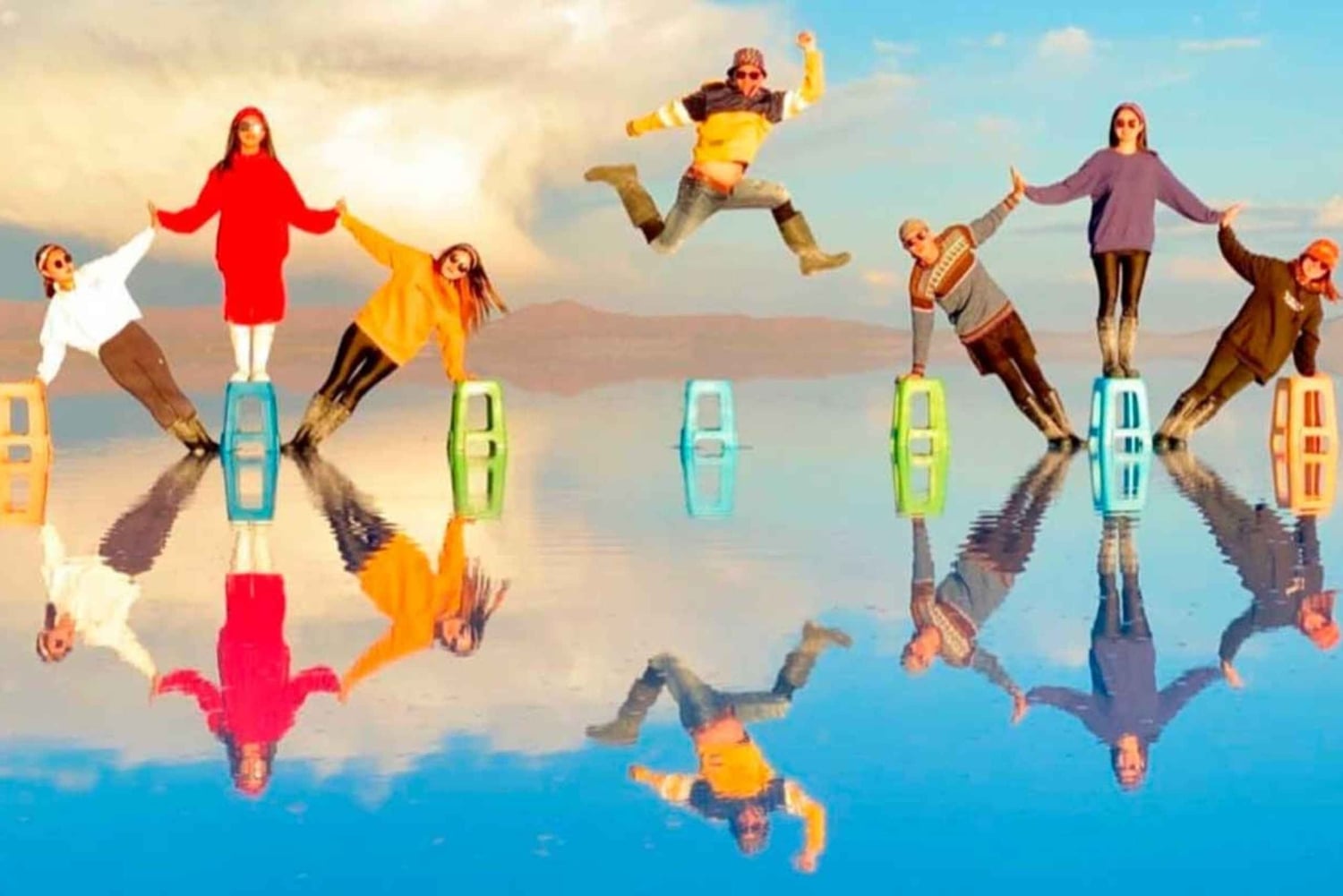 Von Uyuni aus: 1 Tag Uyuni Salzwüste und Incahuasi Insel