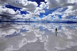 Von Uyuni aus: 1 Tag Uyuni Salzwüste und Incahuasi Insel