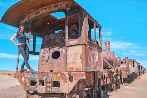 Depuis Uyuni : 1 journée dans les plaines salées d'Uyuni + guide anglophone