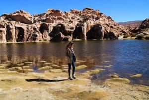 From Uyuni: 3-Day Uyuni Salt Flats and Laguna Colorada Tour