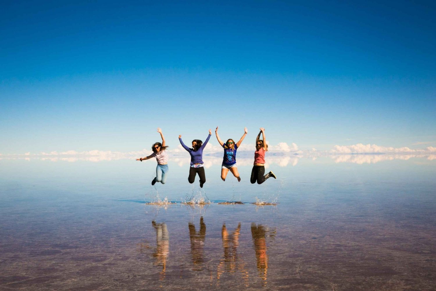 Vanuit Uyuni:3-daags bezoek aan Laguna Colorada en Salar de Uyuni