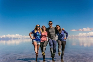 Vanuit Uyuni: Excursie 1-dag Uyuni zoutvlakte en leuke foto's