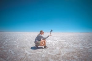 Från Uyuni: Uyuni: Utflykt med guide till Salar de Uyuni