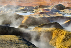 From Uyuni: Geyser and Uyuni Salt Flats 3-Days | Flamingos |