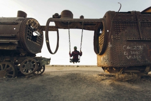 Ab Uyuni: Privater Besuch des Eisenbahnfriedhofs