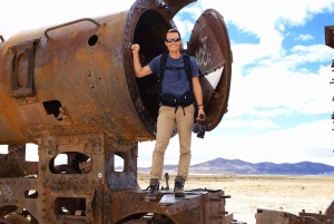 Ab Uyuni: Privater Besuch des Eisenbahnfriedhofs