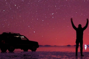 Z Uyuni: Salar de Uyuni Stargazing i zachód słońca/świt