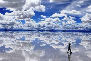 De Uyuni: Observação de estrelas no Salar de Uyuni e pôr do sol/amanhecer