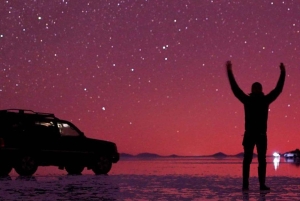Da Uyuni: osservazione delle stelle e del tramonto/alba del Salar de Uyuni