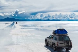 Fra Uyuni: Salar de Uyuni med Incahuasi-øen - hele dagen