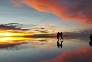 Fra Uyuni: Sykkeltur på saltslettene i Uyuni 1-dag + lunsj