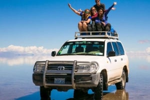 From Uyuni: Uyuni Salt Flats with Incahuasi Island Full day