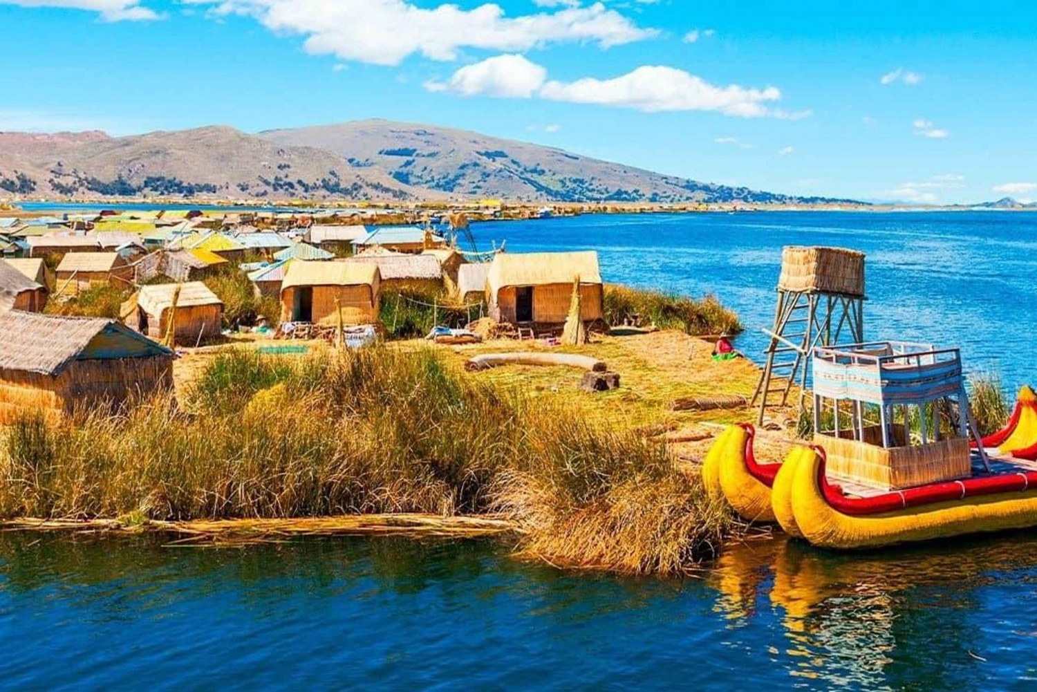 Ganztagestour zu den Uros- und Taquile-Inseln mit Mittagessen