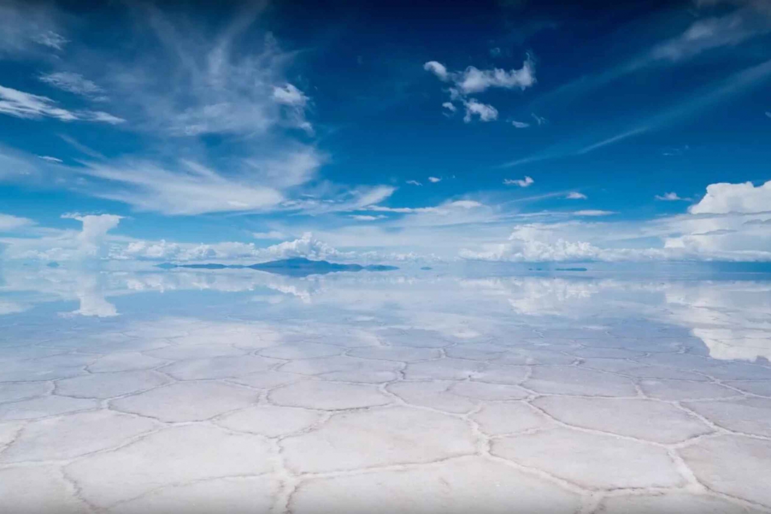 Visite d'une demi-journée des salines d'Uyuni, coucher de soleil inclus