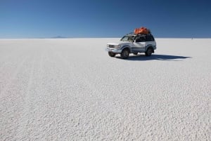 Halfdaagse tour naar de zoutvlaktes van Uyuni Zonsondergang inbegrepen