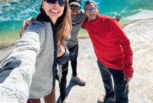 Charquini-vuoren ja Huayna Potosín laguunien patikointi (länsipuoli)