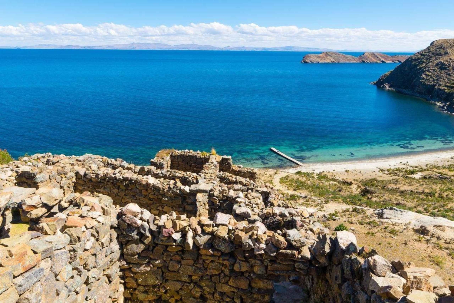 Visite d'une jounée de l'île du soleil et de Copacabana, au départ de La Paz