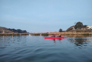 Kayaking uros and Taquile island