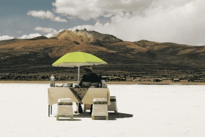 La Paz: 1-dniowa wycieczka Uyuni Salt Flats Tour lotem z hotelem