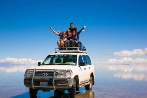 La Paz: 3day excursion to Uyuni Salt Flats-Incahuasi Island