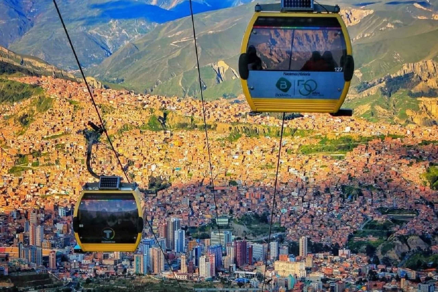 Stadsvandring i La Paz och Moon Valley